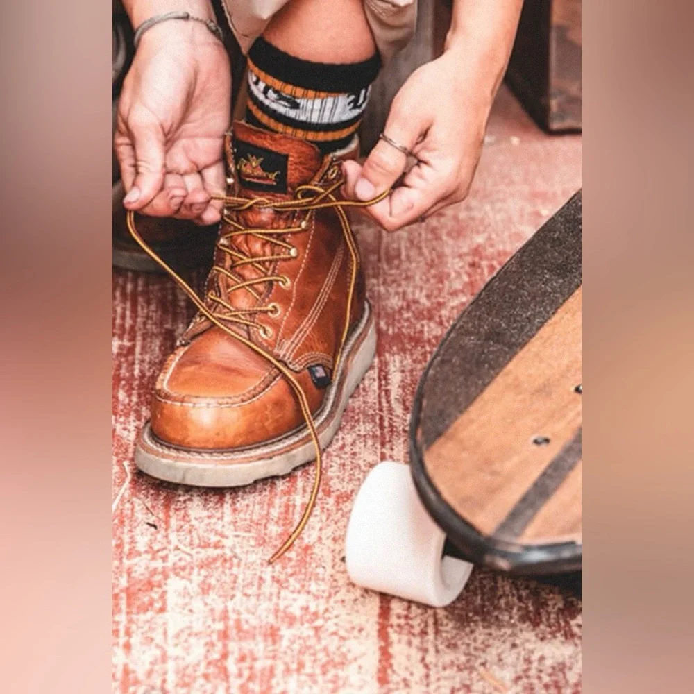 Thorogood American Heritage 6” Tobacco Moc Toe Work Boots Size 10 D NWT